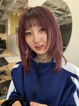 ラヴィズム(LUVISM) 顔周りレイヤー/ダブルカラー/髪質改善/ケアブリーチ万代新潟駅