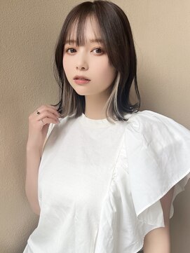 フリー(Free) 大人似合わせハッシュカットチェリーレッドバーガンディ