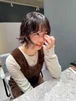 アム(amu)&nbsp;ボブパーマ/パーマボブ/ミニボブパーマ/ゆるめパーマ/前髪パーマ