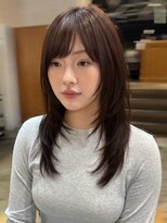 ノラ ヘアーサロン(NORA HAIR SALON) 【akane】レイヤーカットハッシュカット韓国ヘア顔周りカット