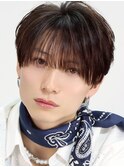 シースルーマッシュ韓国ヘアコンマバングフェザーパーマセンター