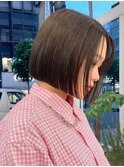 前下がり切りっぱなしボブ