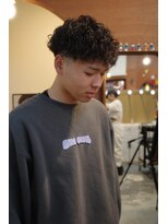 エディ(Edy)&nbsp;メンズパーマツイストスパイラルパーマツイスパマッシュ刈り上げ