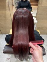 シルクレイ 新宿店(Silk-lei)&nbsp;ブリーチ毛もOK！酸性ストレートでサラサラヘアーへ。