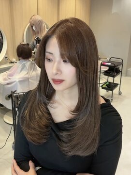 ベル 流山おおたかの森(BELLE) 小顔見せ韓国風レイヤーカット