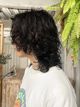 アクセヘアー 町田(acce hair) メンズウルフパーマ