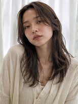 ヘアメイク ミチ 富田店(HAIRMAKE MICHI)&nbsp;【MICHI 富田店　古作蓮】セミディレイヤー センターパート