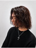 ロングパーマ/サーフカール/波巻きパーマ
