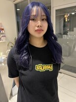 ステラ ヘア デザイン サロン(STELLA hair design salon)&nbsp;Blue lavender×韓国レイヤー【浅野】