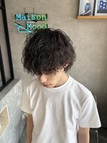 ムード カナザワ(mood kanazawa)&nbsp;波巻きシャドウウルフ/波巻きパーマ
