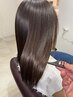 【新規限定】髪質改善ストレート＋骨格補正カット(高濃度トリートメント配合)