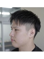 リーブル(Libre)&nbsp;メンズショートスタイル×アップバンク