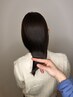 【最高峰◇極上美髪】カット+高濃度水素艶カラー+TR+脳疲労スパ+頭浸浴