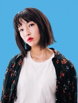 クアトログランシュ 水戸店(QUATRO×GranCieux)&nbsp;【QUATRO】切りっぱなしグランジボブ