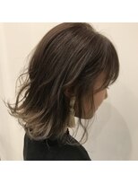 マフェ(mahae) ハイライトグラデーション×ボブ