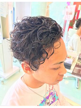 ハーツヘアーズ 五日市店(HEARTS hair's) 2ブロック ウェーブスタイル
