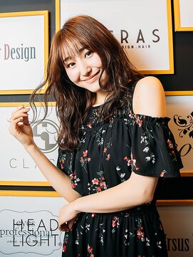 アーサス ヘアー デザイン 石岡店(Ursus hair Design by HEADLIGHT) *Ursus*無造作ウェーブミディ