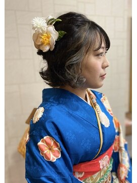 アンプヘアー(A・M・P hair) ハーフアップ