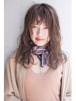 ケイト(kate)&nbsp;kate大宮 モカブラウン×パーマ風ふわロング