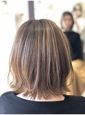 大人気！ハイライト×外ハネボブ