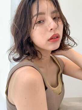 フェリアあべの(FERIA) 【天王寺/あべの】マロンベージュ×Aラインボブ