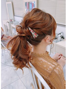 リサ 恵比寿(risa.) ポニーテール