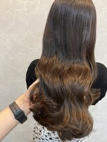 ジーナ 銀座(Zina)&nbsp;髪質改善＊大人かわいい波巻＊クリアグレージュ【Zina銀座】