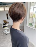 【大人髪♪ショート前髪耳かけ】宮崎延岡美容室SIROシロ