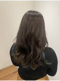 韓国ヘア 韓国レイヤー ロング インナーカラー 前髪カット 池袋