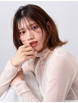 ラダ(Lada)&nbsp;ボブ レイヤーボブ 顔まわりレイヤー シースルーバング 20代30代