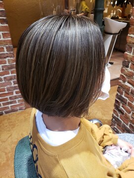 チップタップ 町田店(tip top) 大人かわいい/ボブ/ハイライト