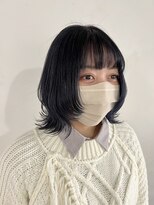 アンフィシュピトロワ(AnFye spi tlow)&nbsp;【AnFye】ブルーシルバー×ウルフカット♪