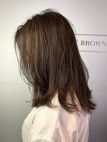 ケイトブラウン(KATE BROWNE)&nbsp;アッシュブラウン　デザインカラー　白髪染め