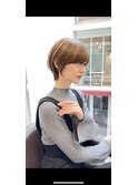 大人美人ショート/前髪あり