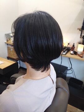 ユニ ヘアサロン イシグロ(yuni HAIRSALON ishiguro) ショートボブ