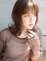 レクタ(RECTA)&nbsp;インナーグレージュマチルダボブピンクベージュ前髪カット4