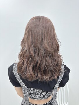 ジーナ 札幌(Zina) 【Zina SAPPORO】ゆるふわアッシュベージュ