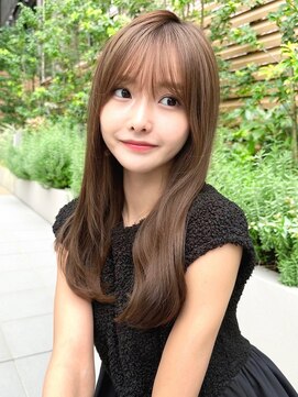 ミラリー トウキョウ(Mirareee Tokyo) 20代30代40代◎斜めバング前髪パーマぱっつん前髪斜めバング