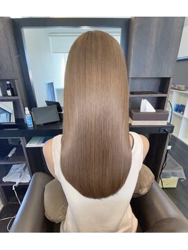 アールサロンプラスキャスパ 自由が丘(Rrsalon+CASPA) 【髪質改善】R.HASエクソソーム水素トリートメント×艶カラー