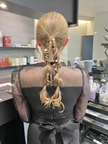 ケンジ ツルヤチョウ(KENJE tsuruyacho)&nbsp;タイト編みおろしツイン