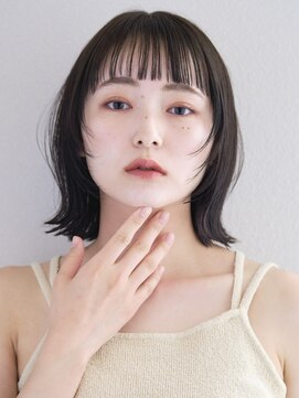 ミンクス渋谷スマートサロン(MINX shibuya smart salon) 切りっぱなしボブ エアリーロング 美髪 ピンクブラウン