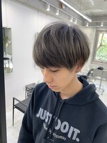 ディジョン(Dijon)&nbsp;韓国顔まわりレイヤーカットグレージュオリーブベージュブラウン