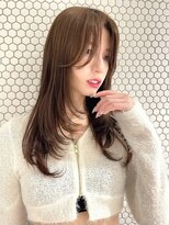 サイン 渋谷(SIGN) ザクザクレイヤーカット巻き方簡単ロング韓国アイドル表参道渋谷