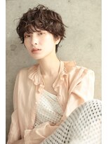 アンド(AND)&nbsp;マッシュショート ミントアッシュ パーマ 代官山 中目黒 恵比寿