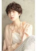 マッシュショート ミントアッシュ パーマ 代官山 中目黒 恵比寿