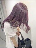 《shii..》#ピンクラベンダー#透明感カラー