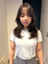 クラフト ヘア デザイン(CRAFT HAIR DESIGN) 動きのあるザクザクレイヤースタイル