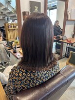 アイノベル(‘Inovel’)&nbsp;カット+ケアカラー+oggiottoトリートメント