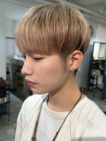 イリ 心斎橋(ili) ハイライトカラー/ミルクティーベージュ/レイヤーカット