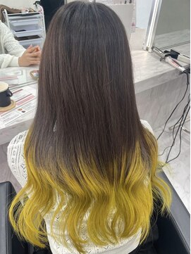 エル(L by truecreation) 韓国/髪質改善/ブリーチ/ダブルカラー/カラー/学割U24/春日部